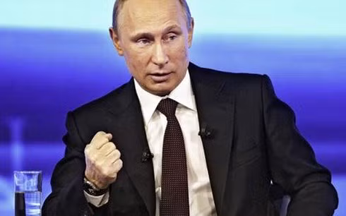 Tổng thống Nga Putin. Ảnh: Daily Record.