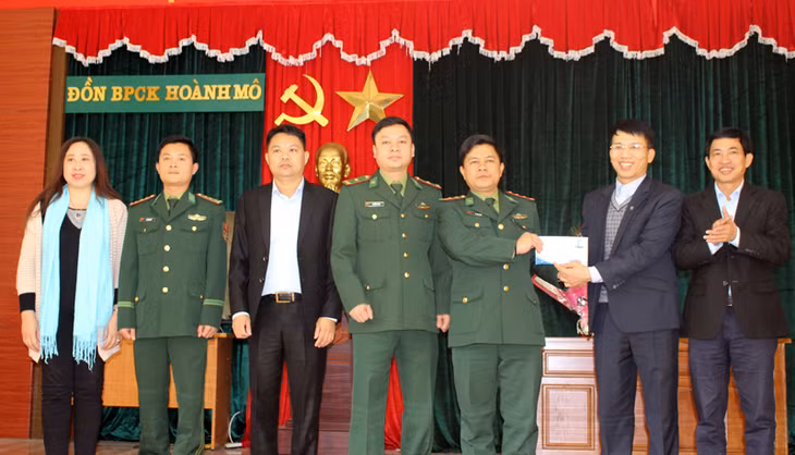 Đồn BP Cửa khẩu Hoành Mô. 