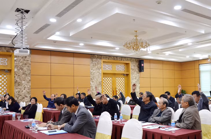 Hội Bảo trợ NTT&TMC tỉnh biểu quyết bầu bổ sung 4 đồng chí vào Ban chấp hành khóa IV