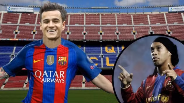 Coutinho đang được Barca theo sát