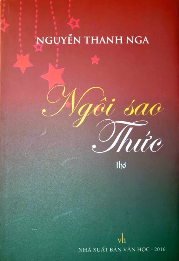 Trang bìa tập thơ.