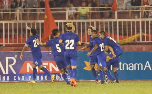 U21 Thái Lan có chiến thắng thứ hai tại giải năm nay. Ảnh: Đức Đồng.