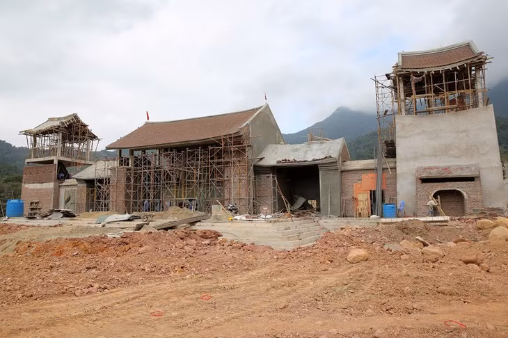 Các hạng mục của dự án đang được khẩn trương hoàn thành.