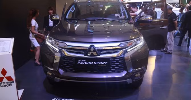 Mẫu xe Mitsubishi Pajero Sport