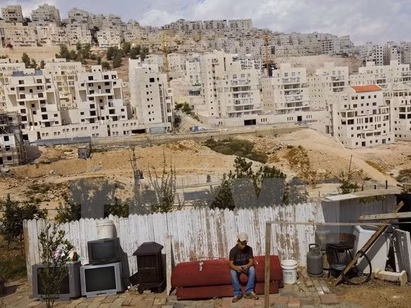 Khu nhà định cư Har Homa của Israel ở đông Jerusalem ngày 21/9/2009. (Ảnh: AP/TTXVN)