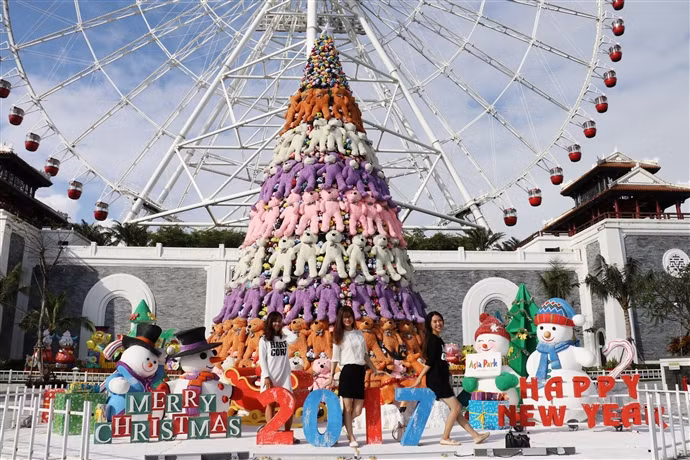 Công viên Asia Park, Đà Nẵng là nơi có thể biến những ước nguyện mùa giáng sinh này của bạn thành hiện thực.