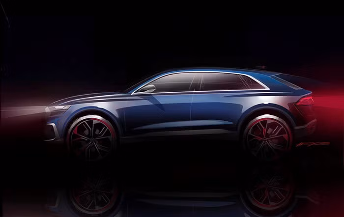 Thiết kế đồ hoạ chính thức của Audi Q8 Concept
