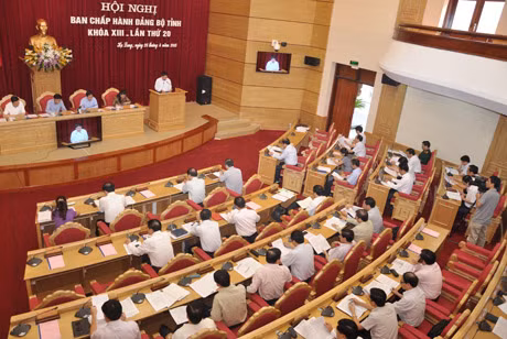 Quang cảnh hội nghị.