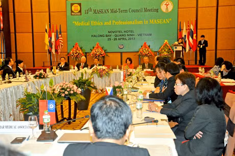Hội nghị giữa nhiệm kỳ Masean XV tại Quảng Ninh.