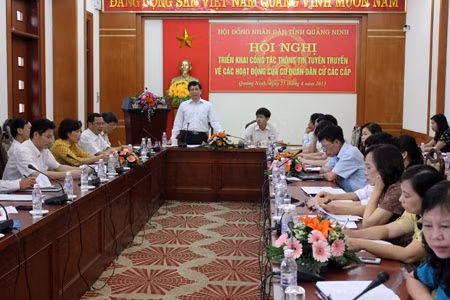  Hội nghị triển khai công tác thông tin tuyên truyền về các hoạt động của cơ quan dân cử các cấp 