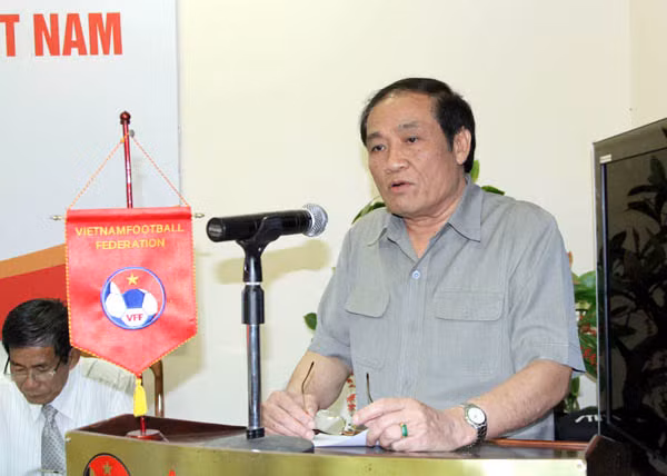 Theo Chủ tịch VFF Nguyễn Trọng Hỷ, VFF phải hoãn lại việc công bố danh tính ứng viên Chủ tịch VFF khóa VII vì còn phải chờ xin ý kiến của Bộ VH,TT&DL. Ảnh: VSI