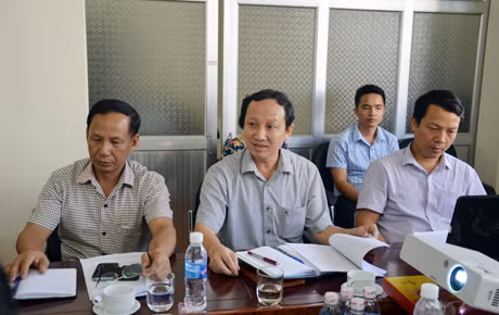 Đại diện lãnh đạo Sở Nội vụ tham gia đóng góp ý kiến