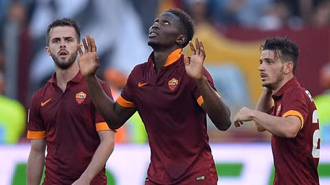 Yanga-Mbiwa ghi bàn thắng đầu tiên trong màu áo Roma