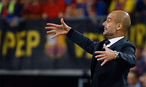 Thất bại trước đội bóng cũ và năm thứ hai liên tiếp bị loại ở bán kết Champions League là cục đắng khó nuốt với Guardiola. Ảnh: Reuters.