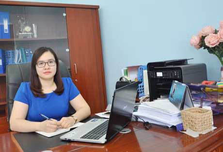 Bà Nguyễn Bằng Giang, Giám đốc Công ty TNHH MTV bóng đá Quảng Ninh 