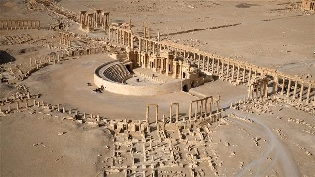 Thành phố cổ Palmyra hiện đang nằm trong tay IS - Ảnh: AFP