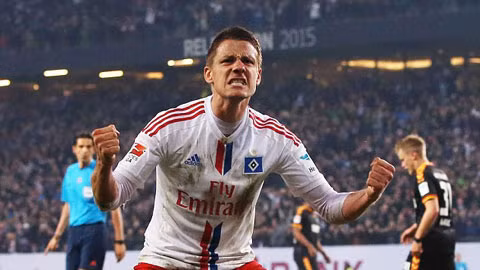 Ilicevic gỡ hòa cho Hamburg