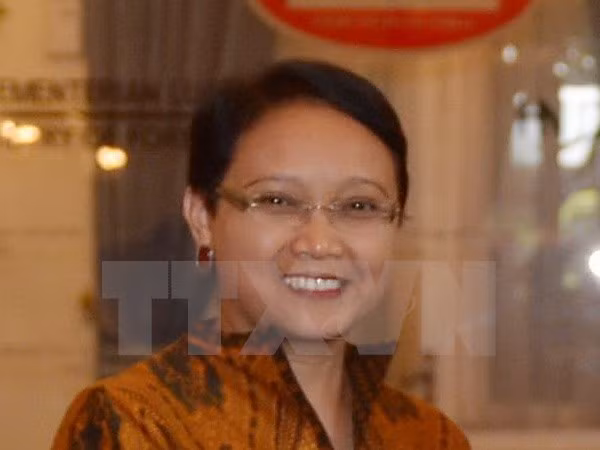 Ngoại trưởng Indonesia Retno Marsudi. (Nguồn: AFP/TTXVN)