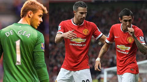 Không loại trừ khả năng De Gea, Van Persie và Di Maria sẽ chia tay M.U sau trận đấu cuối tuần này