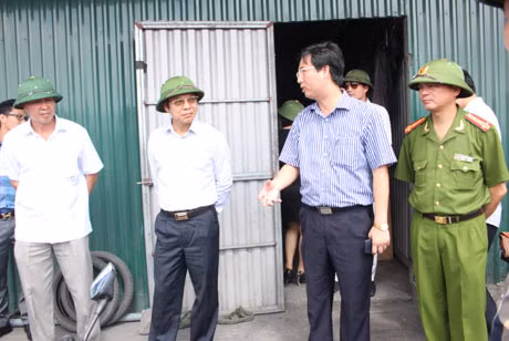 Lãnh đạo Công ty Than Hạ Long báo cáo vụ việc