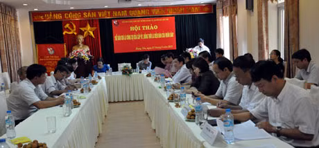 Quang cảnh hội thảo