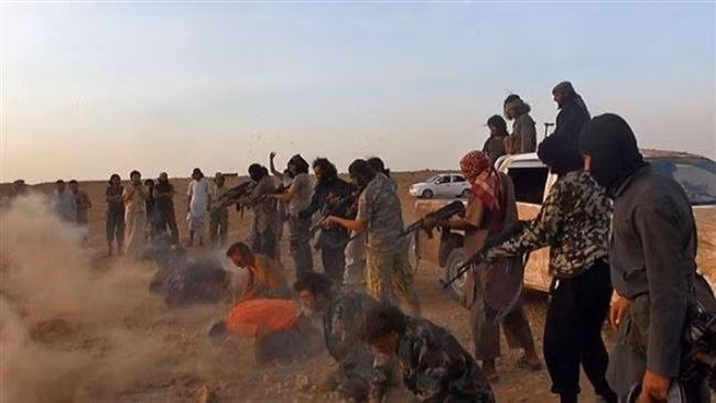 IS đang hành quyết các tù binh bị chúng bắt ở Syria - Ảnh tư liệu