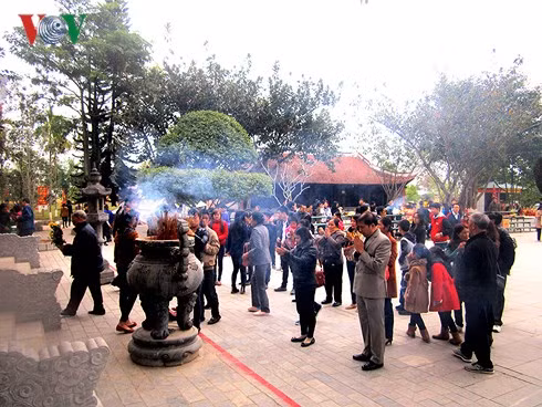 Lễ tế là nghi lễ quan trọng nhất trong lễ hội đề Mẫu Âu Cơ.