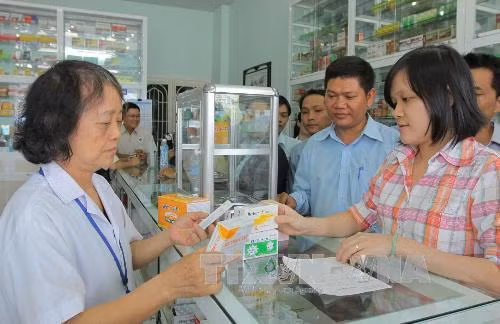 Một quầy thuốc tại TP Hồ Chí Minh. Ảnh: Phương Vy/TTXVN