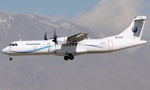 Một phi cơ ATR-72 của Aseman Airlines. Ảnh: Plane Spotters.