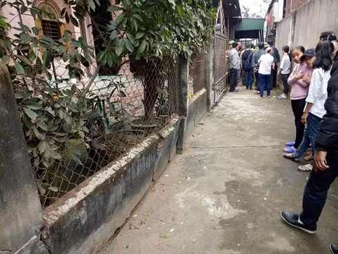 Nơi xảy ra vụ án mạng đâm chết người hàng xóm.
