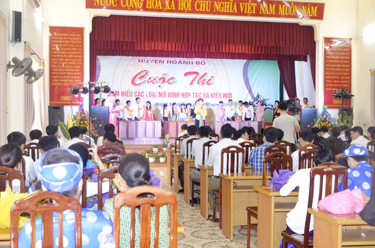 Huyện Hoành Bồ tổ chức cuộc thi tìm hiểu về HTX kiểu mới 