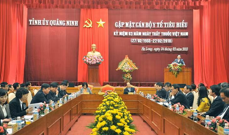 Quang cảnh buổi gặp mặt thân mật.