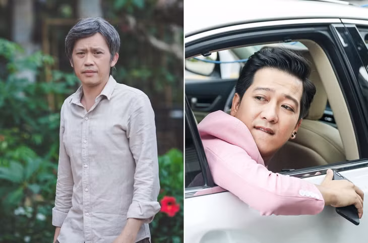 Hoài Linh và Trường Giang, một người thất bại, một người thắng lớn trong mùa phim Tết 2018. Ảnh: MegaGS, CGV.