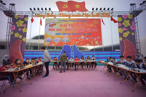 Thi đấu môn cờ vua 