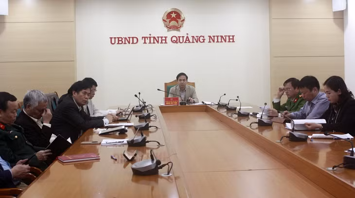 Dự điểm cầu tại tỉnh Quảng Ninh có đồng chí Đặng Huy Hậu, Phó Chủ tịch Thường trực UBND tỉnh