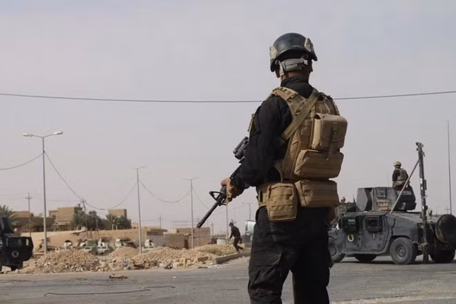 Binh sỹ Iraq. (Ảnh: THX/TTXVN)