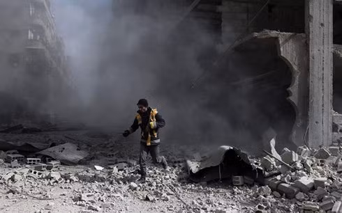 Chiến sự ở Syria. Ảnh: Hindustan Times.