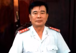 Ông Lê Khả Đoàn đã được phục chức sau hơn hai năm nhận quyết định nghỉ hưu. Ảnh: Vị Thanh.