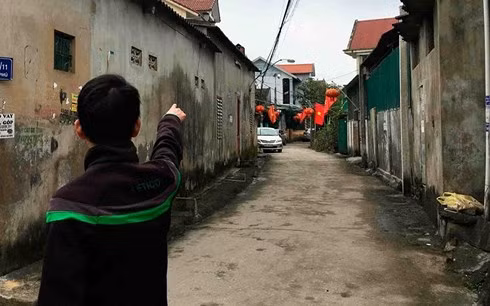 Ngách phố nơi xảy ra vụ nổ.