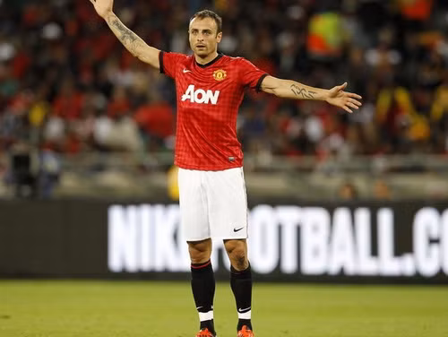 Tiền đạo Berbatov - Ảnh Getty
