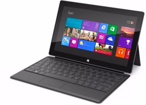 Microsoft có thể sản xuất 3 triệu tablet Surface trong năm nay. Ảnh: Cnet.