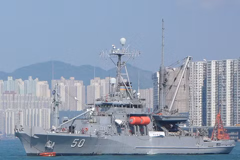 Tàu USS Safeguard của Hải quân Mỹ sẽ tham gia diễn tập cùng các nước ASEAN. Ảnh:Flickriver