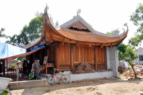 Đền Trung Cốc (TX Quảng Yên) thuộc Khu di tích Chiến thắng Bạch Đằng 1288 đã được đầu tư tôn tạo khang trang.