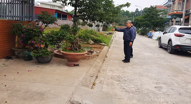 Còn những lô khác thì nhà nào xây thì nhà ai tự làm dù đã đóng tìn đầu tư hạ tầng.