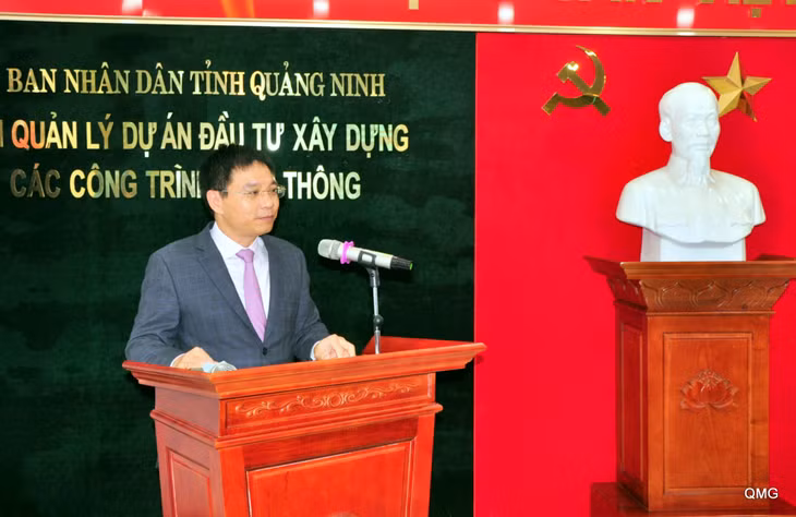 Phó Bí thư Tỉnh ủy, Chủ tịch UBND tỉnh Nguyễn Văn Thắng phát biểu tại hội nghị công bố 