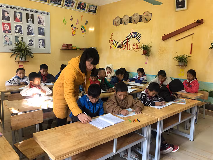 Một tiết học của học sinh 