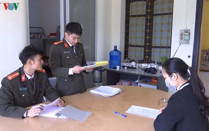 Đội An ninh làm việc với trường hợp thông tin sai sự thật.