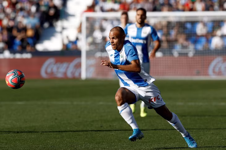 Martin Braithwaite đang được Barca quan tâm để mua về theo dạng chuyển nhượng khẩn cấp. (Ảnh: Getty).