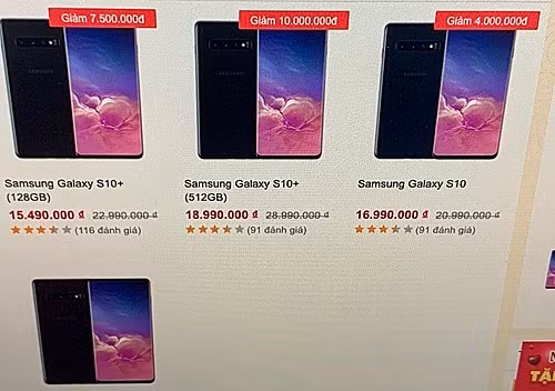 Galaxy S10+ giảm giá tới 10 triệu đồng sau khi S20 ra mắt.