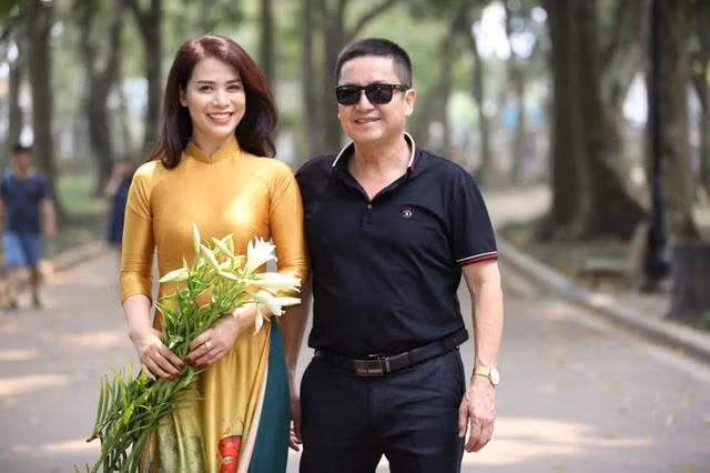 NSƯT Chí Trung và doanh nhân Ý Lan.